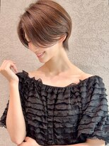 ロンド アンブル 四条烏丸(Lond ambre)&nbsp;【Lond ambre】 川村利幸/オシャレショート×グレージュ M