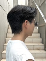 センターパート/サイドパート/ニュアンスパーマ／アップバング