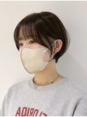 美髪カーキベージュグレーベージュくびレイヤー_ba497621