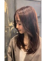 アンアタッシュ(UNE ATTACHE)&nbsp;韓国風ピンクページュ　　人生初のカラーでイメチェン