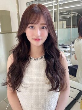 コア 表参道(COA) レイヤーカット/ウエットヘア/オリーブベージュ/表参道/表参道駅