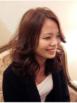 ヘアーデザインエスケープラス(HairDesign SK Plus) 好感度ＵＰ！！セミロング@30代/40代/50代