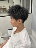 校則対応 ショートアップバング