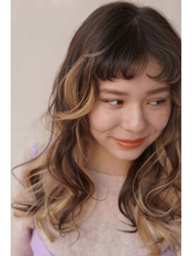 レジュアル(RESSUAL) 着物メルティカラーフェミニンロング似合わせカット