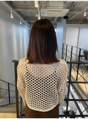 10代20代30代大人可愛い韓国風シースルーバングくびれへア