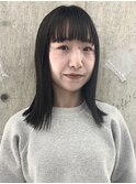 髪質改善/ストレート/フルバング/ワイドバング