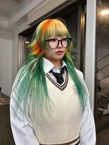 レコ 渋谷(LECO) 抜きっぱなしハイトーンデザインカラー