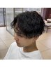 【本田限定】カット＋ツイストスパイラルパーマ＋トリートメント付き16500