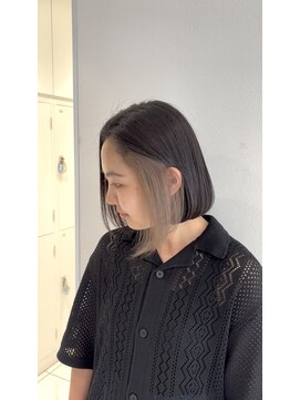 アッシュ 武蔵境店(Ash) インナーカラーボブ
