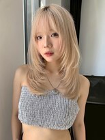 ユーフォリア 新宿通り(Euphoria) くびレイヤー/ケアカラー/似合わせカット/ハッシュカット