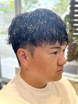 デプト(DEPT.)&nbsp;ツイストスパイラルメンズパーマシャドウパーマルーズパーマ佐賀