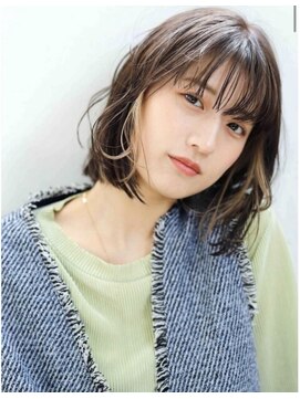 ヘアメイク アージュ 新宮店(HAIR MAKE age) アクセサリーカラー　ふんわりミディアム