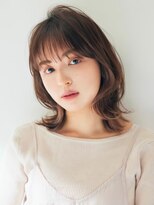 エトル バイ コムマティス 恵比寿駅前店(etre by comme Matisse)&nbsp;小顔カット×透明感カラー[恵比寿駅/髪質改善/オリーブグレー]