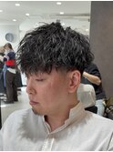 【Lien 風呂田】波巻きパーマ×刈り上げマッシュ☆