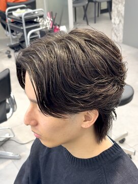 アクロ(ACRO) フェザーパーマ/ニュアンスフェザー/広島メンズ