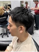 MEN’S HAIR/刈り上げショートマッシュ
