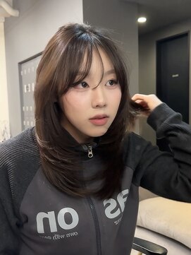 ジアン テラス(GIEN TERRASSE) シャギーレイヤー/ニュアンスレイヤー/顔周りレイヤー