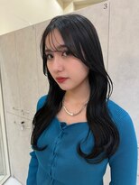 ラ ポルト ドゥ サワ(La Porte de SAWA)&nbsp;冬◎韓国風暗髪ブルーブラック×髪質改善ロング