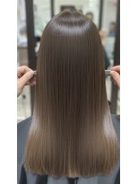 サロンドミルク 原宿(salon de MiLK)&nbsp;【原宿/表参道/美容室】黒髪卒業ダメージレスカラー　ベージュ