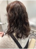クセぼかしパーマ