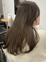 シベルバレー 横浜(sibell) ロングレイヤーカット顔周りレイヤーウルフハッシュカット韓国