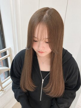 フォルテ 表参道店(FORTE) 透明感たっぷりヘーゼルベージュ!