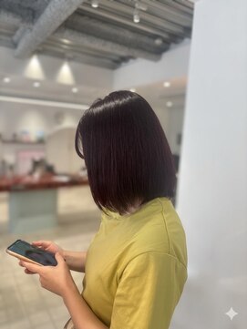 ガリカ 博多駅前(Gallica) <ゲスト>艶カラー、ラベンダーグレージュ