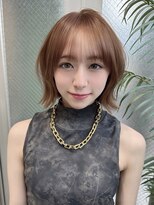 ディーバ 横浜(D.I.E.V.A)&nbsp;20代30代40代50代ひし形ショートボブ小顔カット透明感ベージュ