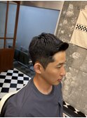 波巻きツイストスパイラルリバースセンターパートニュアンスパT