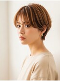 ハンサムショート川越/ハイライト/白髪ぼかし/白髪染め