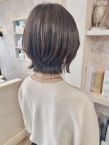 キャアリー(Caary) 福山美容室caaryくびれレイヤーボブイルミナカラー髪質改善40代