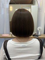 シア 春日部店(SHEER)&nbsp;丸みボブ×ショコラブラウン　【春日部　久喜】