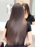 カット+ダメージレス縮毛矯正+イルミナカラー+oggiotto10stepトリートメント