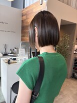 エスデザイン(es design)&nbsp;ぱつっとボブ×酸性ストレート