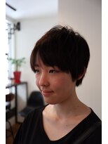 ヘアプロデュースハイドアウト(hair produce hydeout)&nbsp;丸みのあるショート