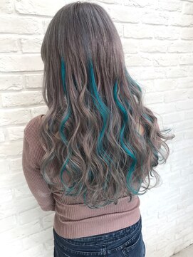 アンククロス 表参道(ANKH CROSS) ロアエクステ×アイスブルー