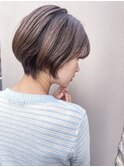 乾かすだけで◎ナチュラルショート