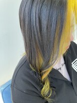 ヘアーディア みどり店(Hair...DiA)&nbsp;フェイスフレーミングイエロー