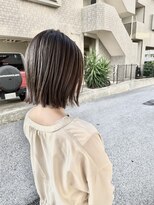 ヘアースイッチ(HAIR SWITCH)&nbsp;前下がりボブとアッシュベージュカラー☆
