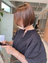 ガリカ 博多(Gallica)&nbsp;大人可愛いショートボブ/丸みひし形ショート/20代30代40代