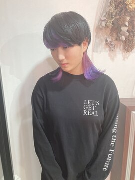 コルト(COLT) フレーミング×イヤリングカラー×マッシュウルフ