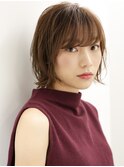 【長谷川】無造作外はねボブ