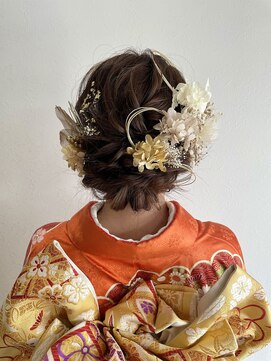 ゲリール ヘア プラス ケア(guerir hair+care) 【guerir hair＋care】成人式アップ