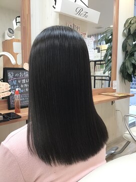 ユニティ 小田急相模原店 ツヤ髪ストレート【小田急相模原/髪質改善/白髪染め】