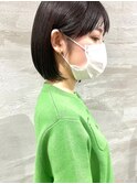 ミニボブ/アッシュブラック