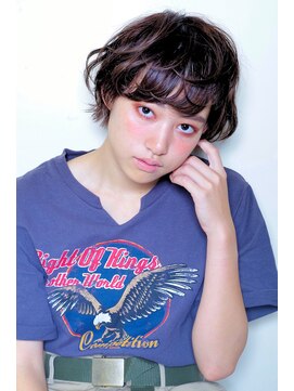 クシュ 所沢東口店(kusyu...) シルキーベージュ/斜めバング/グレージュカラー/デザインカラー