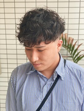 スウェル 船橋店(Swell) ハイライト/マッシュパーマ/ウルフ/波巻き/メンズ