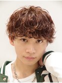 波巻きパーマ