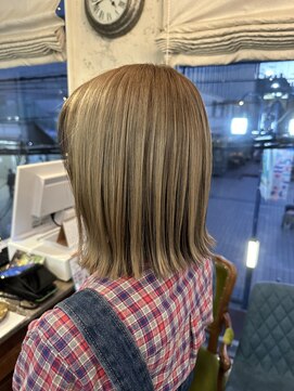 オーパスアミカ(OPUS AMICA) 【黒×ブロンド　アンブレラカラー】