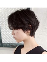 アトリエマイ 西新井東口店(MAI)&nbsp;ハンサムショート/アッシュブラック/ニュアンスパーマ/暗髪